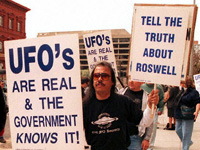 UFO protesters